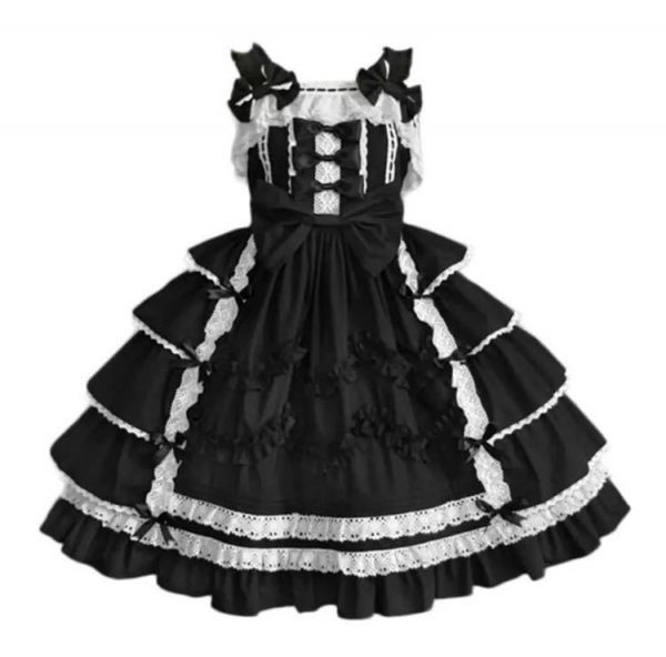 破格売り ゴスロリワンピース 大きいサイズ ロリータドレス ゴシックロリータ フリル リボン ワンピ 衣装 姫系 コスプレ ブラック ゴスロリ 売買されたオークション情報 Yahooの商品情報をアーカイブ公開 オークファン Aucfan Com