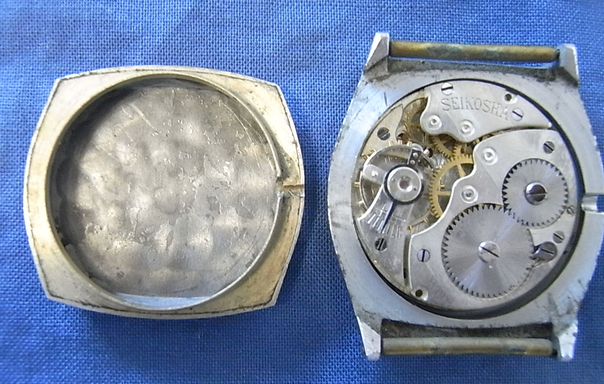 ジャンク 不動品 セイコー 日本陸軍 SEIKO MILITARY WATCH 戦前 精工舎
