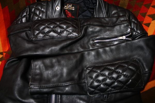 イギリス製 70s ビンテージ UK ロンジャン レザー ライダース