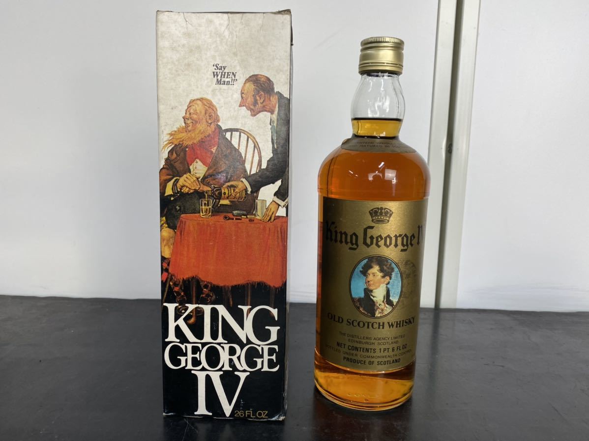 飲料・酒 7806 【未開栓】King George Ⅳ キングジョージ4世 ウィスキー