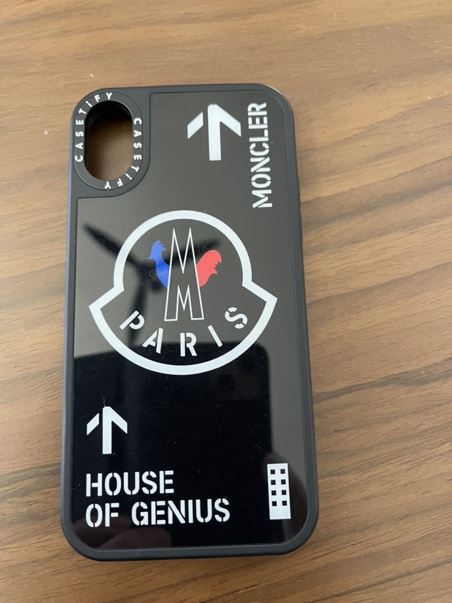 MONCLER iPhonex iPhonexs スマホカバー iPhone X XS iPhoneケース モンクレール MONCLER CASETIFY MONCLER