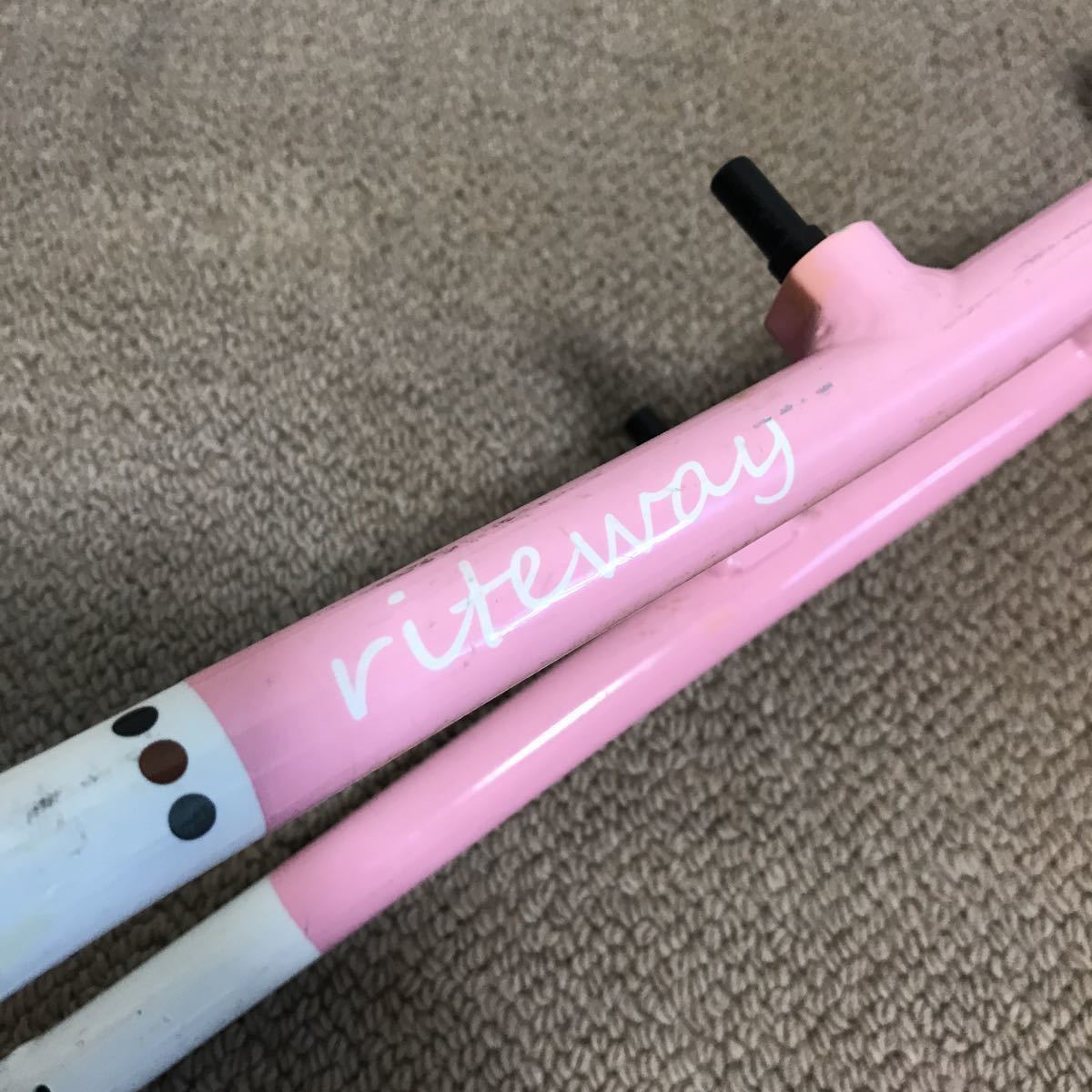 レア faderal old MTBスタッカードフレームフォークシートポストのみ