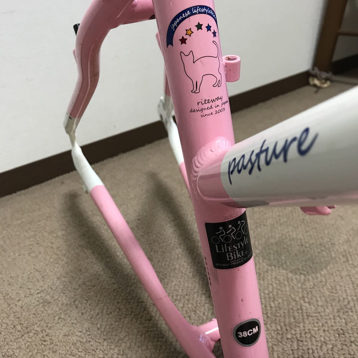 レア faderal old MTBスタッカードフレームフォークシートポストのみ