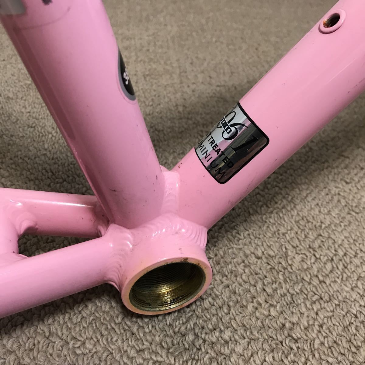 レア faderal old MTBスタッカードフレームフォークシートポストのみ