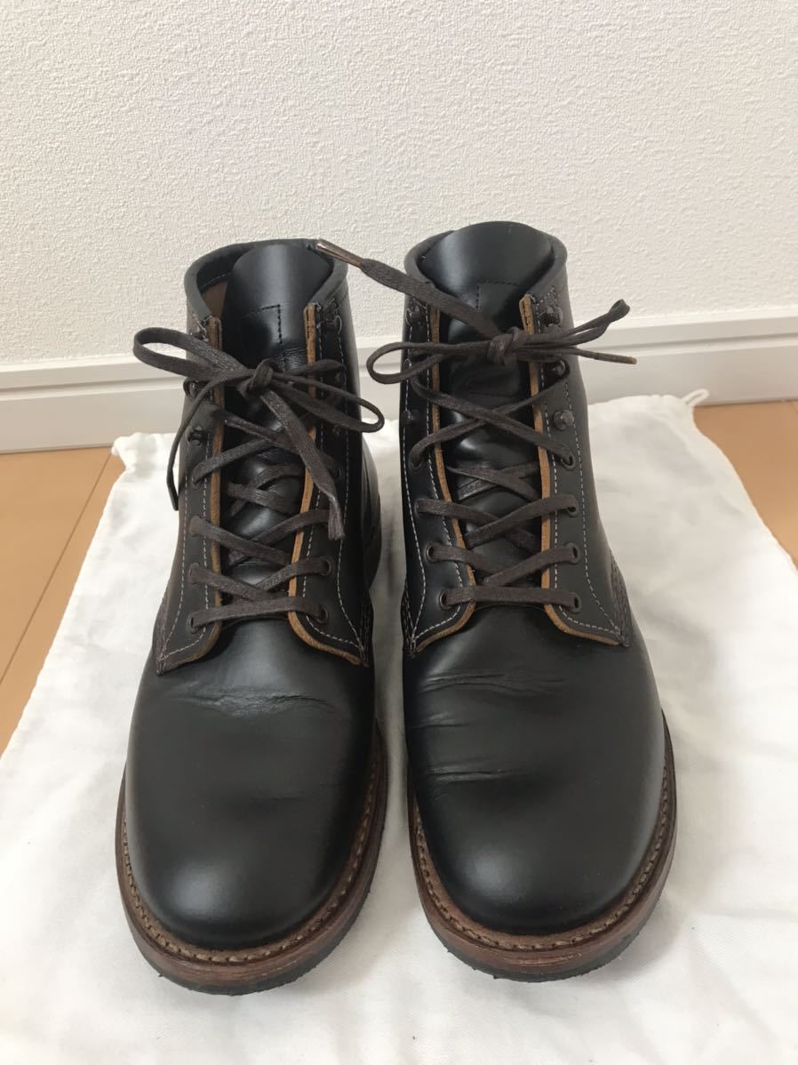 美品　レッドウィング 9060 REDWING レッドウイング US8.5 ベックマンフラットボックス ブラック　黒