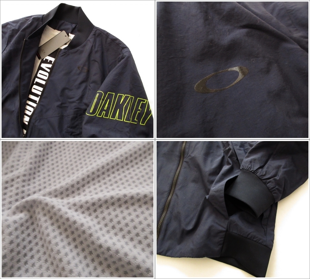 メンズ XL◆未使用 定価19，800円 OAKLEY オークリー 撥水 防風 WARM ウインドブレーカー ジャケット 上下 ジョガーパンツ セットアップ
