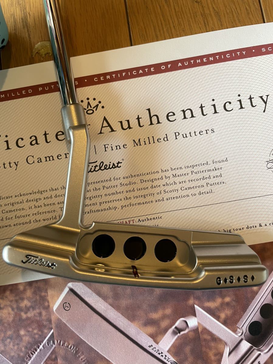SCOTTY CAMERON パター Titleist製 松山英樹モデル ふるい