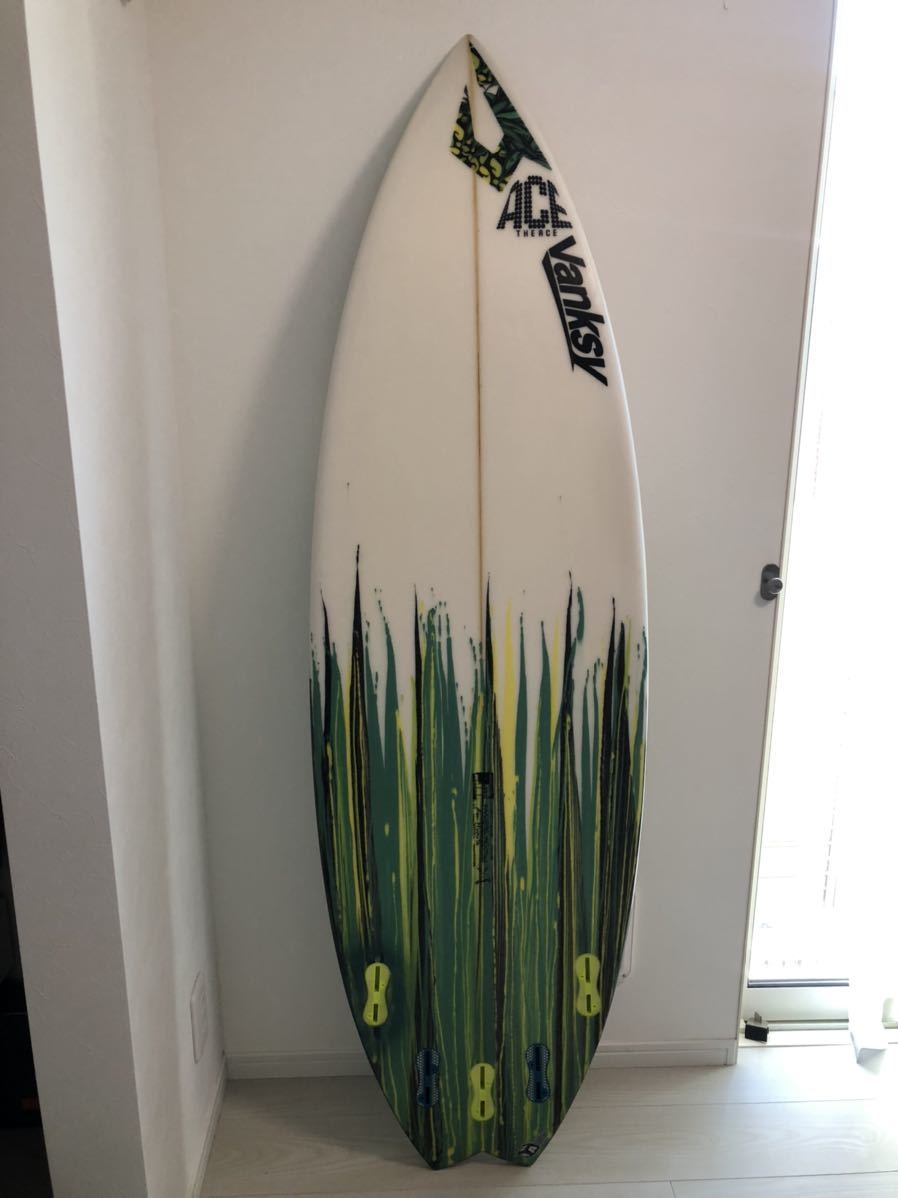 中古JUSTICE 人気のTHE ACE justice surfbord Vanksy ジャスティス