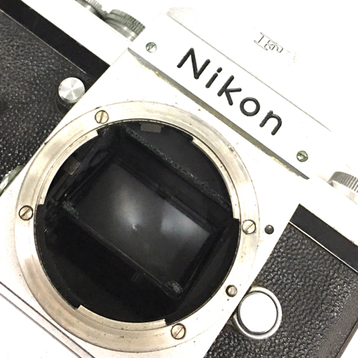 Nikon F アイレベル シルバー 非Ai NIKKOR-S Auto 50mm F1.4 一眼レフ