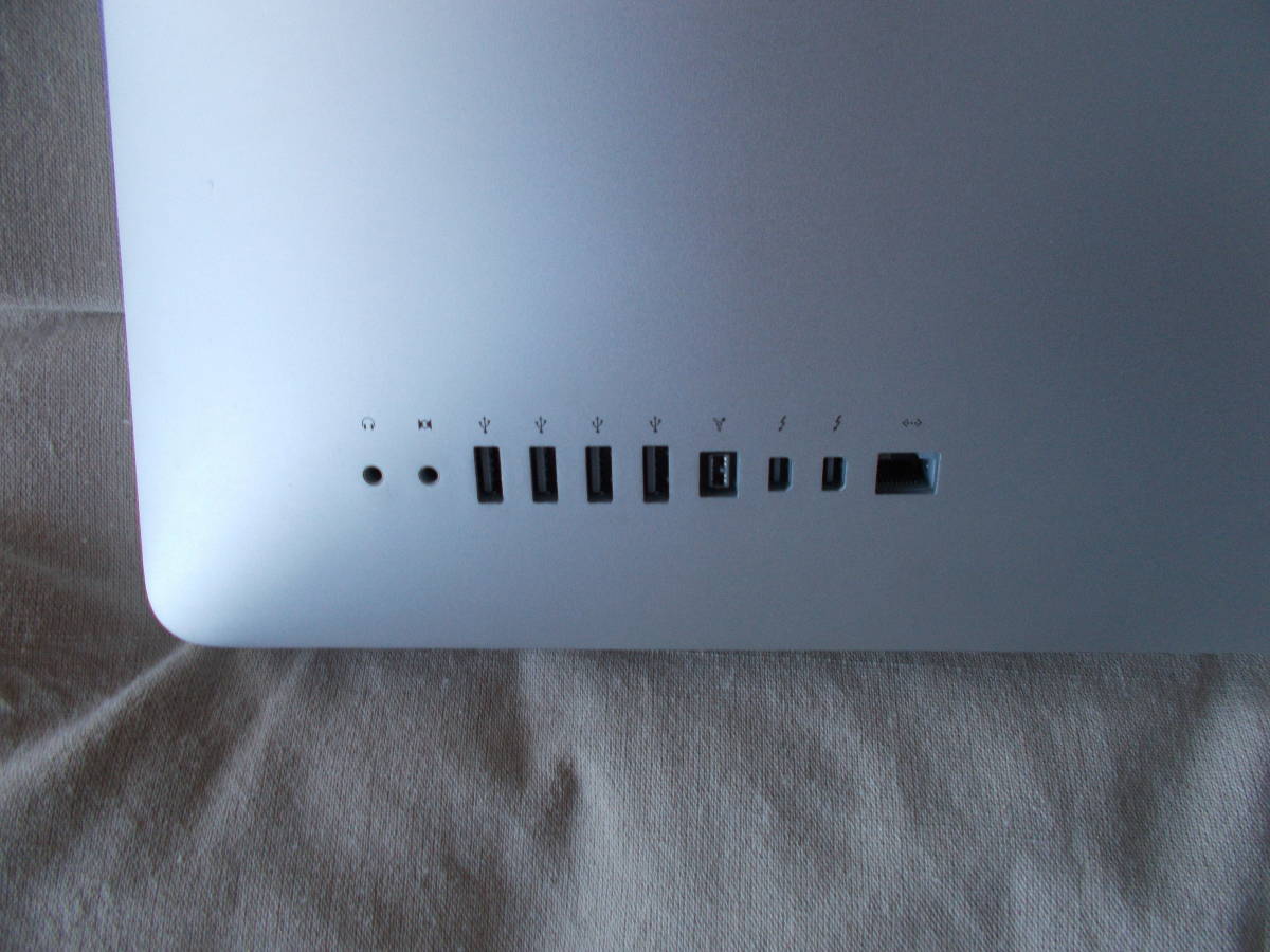 51.iMac 27inch Mid2011・Core i5 Super Driveを新設SSD120GBに換装 +1TB（HDD）中古 Apple iMac 0 HDD, 4GB for