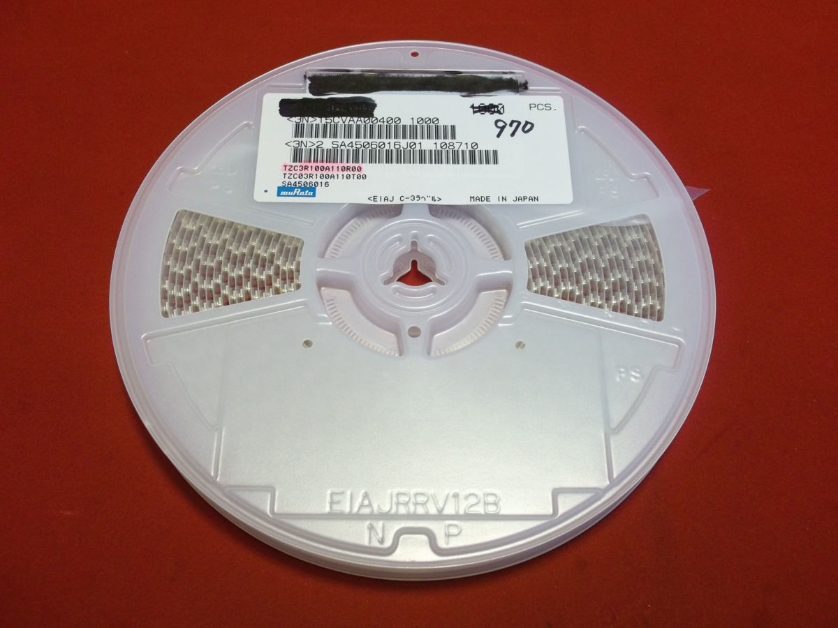 大人気 970個 村田 murata トリマコンデンサー TZC3R100A110R00(電子部品)｜売買されたオークション情報、yahooの商品情報をアーカイブ公開 - オークファン その他