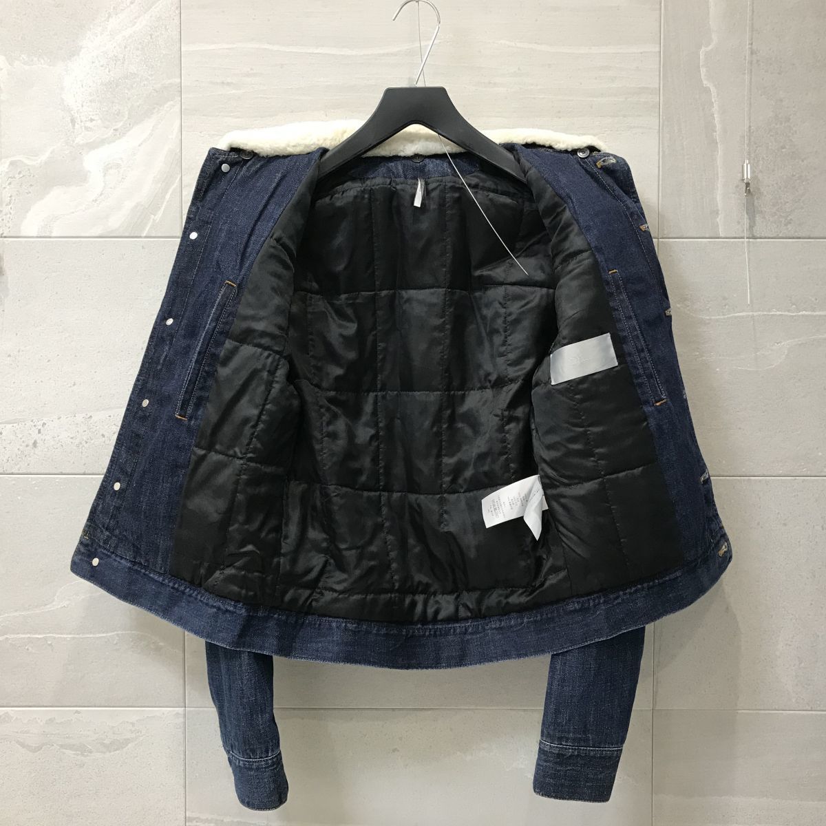 イタリア製 正規品 Dior HOMME ディオール オム / 中綿入り ムートン 