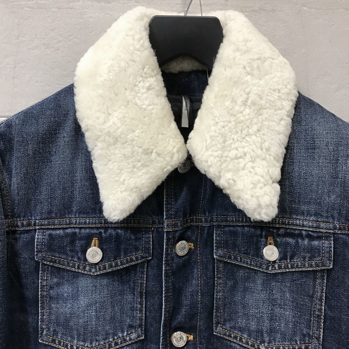 イタリア製 正規品 Dior HOMME ディオール オム / 中綿入り ムートン 