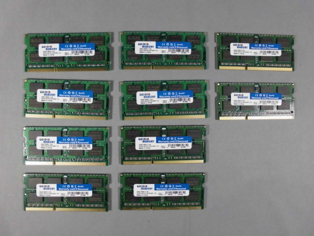 PCパーツ SAMSUNG サーバ用 DDR3L ECC メモリ 8GB x 10枚+おまけ