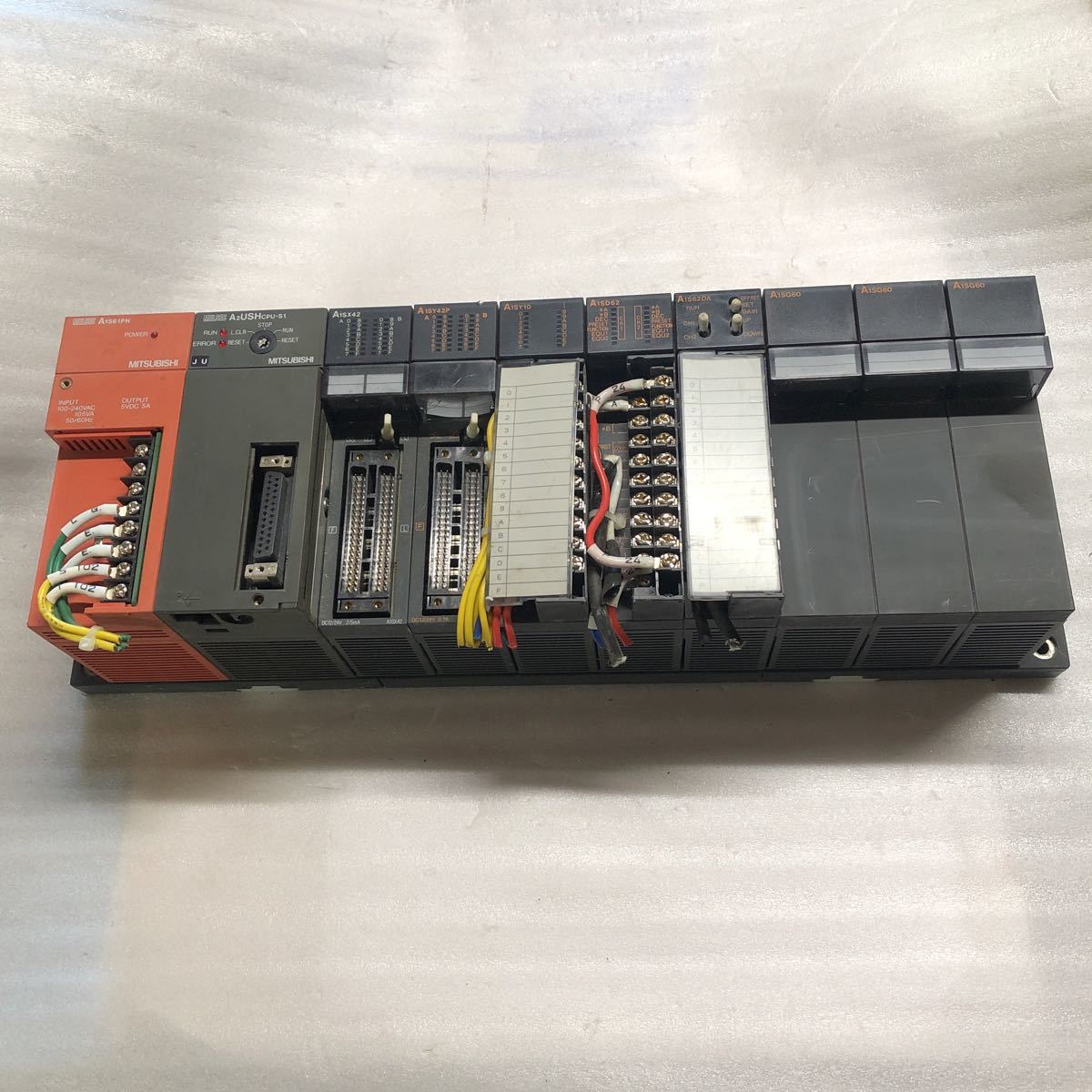 全国無料，得価 三菱 シーケンサ A1S61PN+A2USHCPU-S1+A1SX42+A1SY42P+A1SY10+A1SD62+A1S62DA+A1SG60(電材、配電用品)｜売買されたオークション情報、yahooの商品情報をアーカイブ公開 - オークファン その他