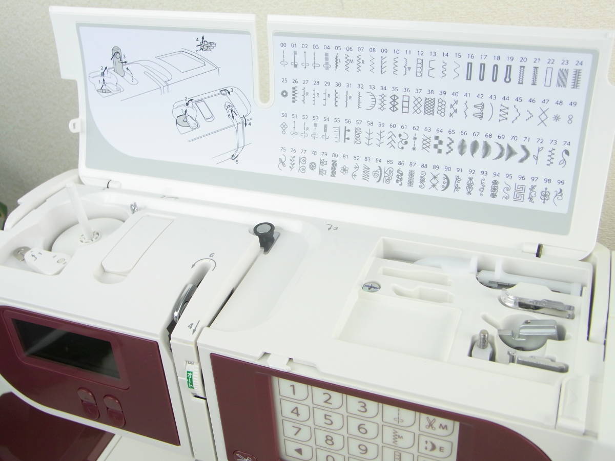 58952 在庫処分特価 2021年3月購入 ジャノメ NL9000 809型 JANOME 
