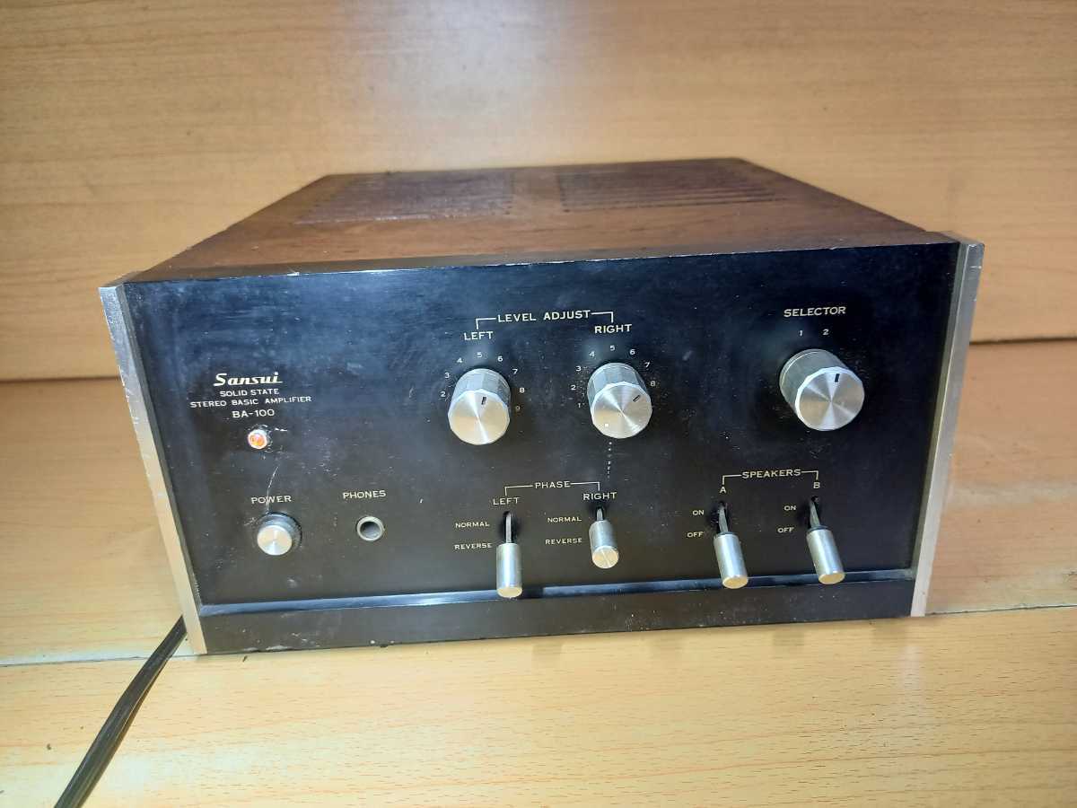 本格プリメインアンプ】SANSUI A-α77 良品 納得の高音質 お勧めです