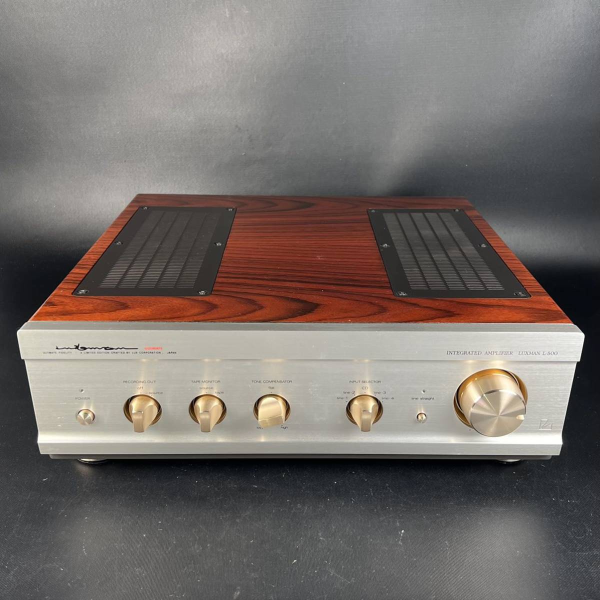LUXMAN ラックスマン 、プリメインアンプ 通電OK LUXMAN ラックスマン L-500 プリメインアンプ オーディオ機器 - Yahoo