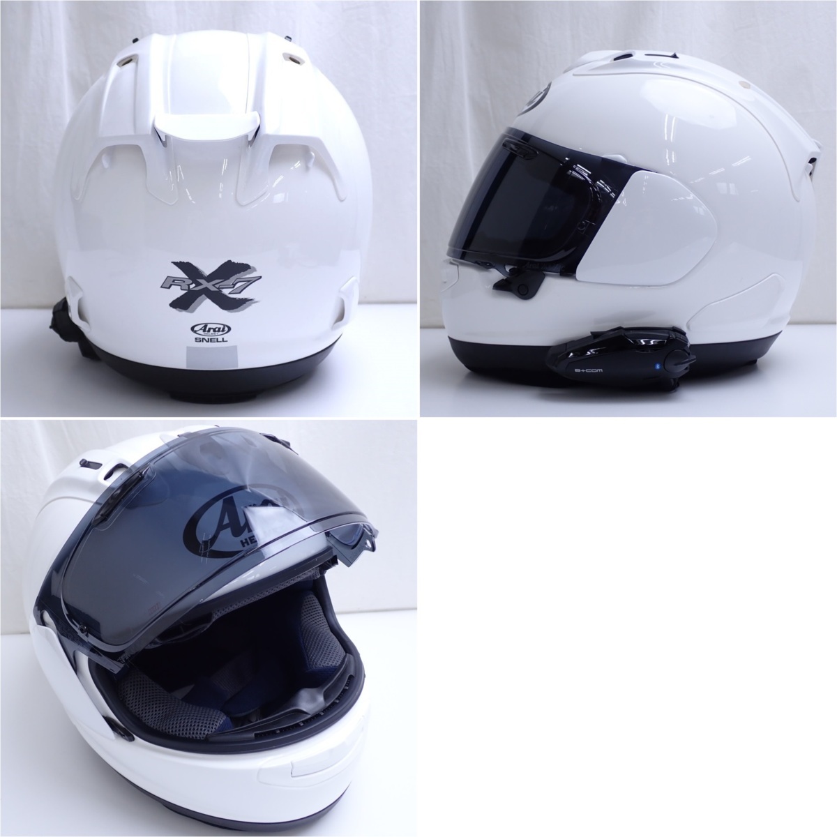 ☆Arai/アライ フルフェイスヘルメット RX-7X/57～58cm/ホワイト