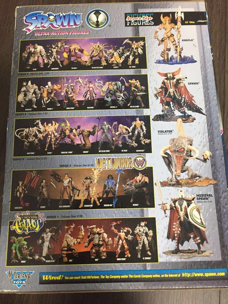 Spawn スポーン フィギュア 12インチ スポーン 売買されたオークション情報 Yahooの商品情報をアーカイブ公開 オークファン Aucfan Com