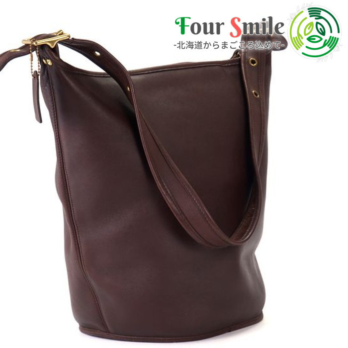 【極美品】コーチ COACH オールドコーチ オールレザー ワンショルダーバッグ ブラウン レディース 鞄 かばん 4729 COACH コーチ オールドコーチ ハーフムーン 肩掛け オールドコーチ&frasl;ショルダーバッグ&frasl;レザー&frasl;BLK&frasl;9073