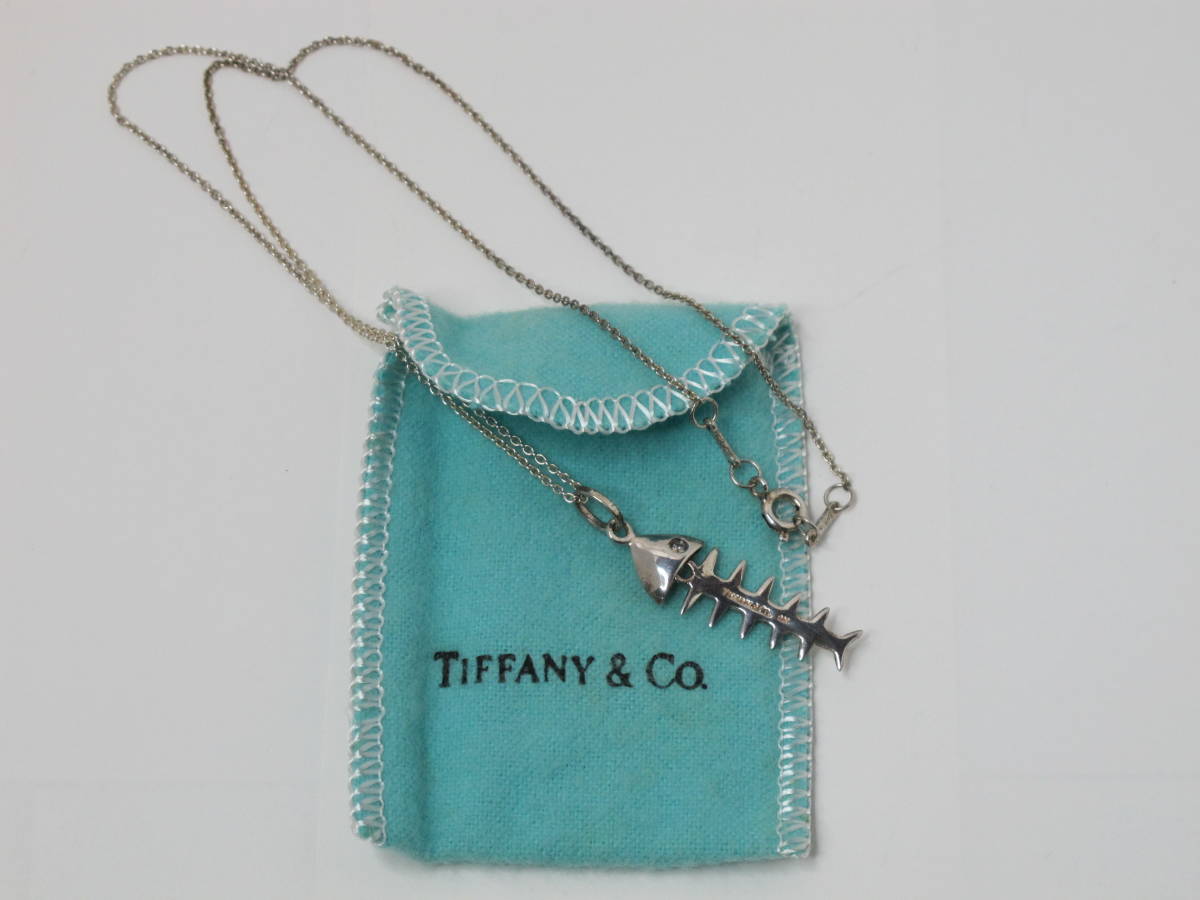 TIFFANY&Co. ティファニー ネックレス ペンダント 魚 フィッシュ