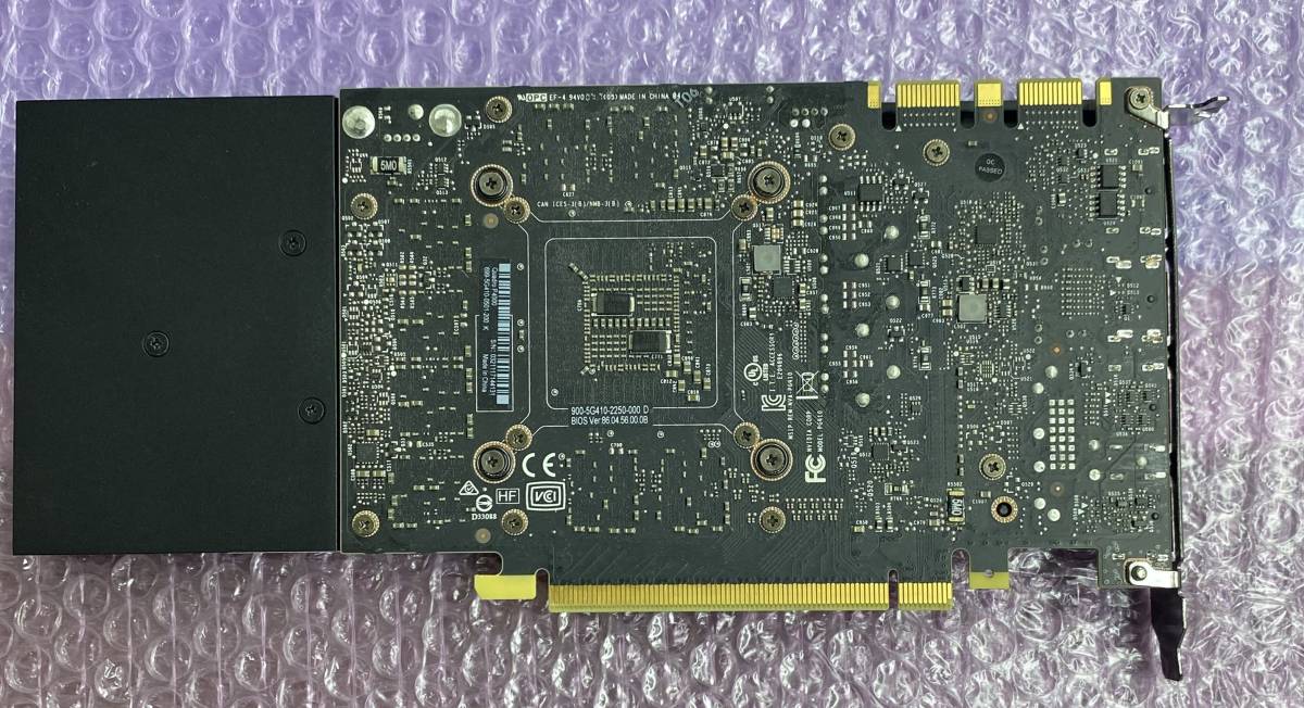 nVidia Quadro P4000 8GB PCI-Express VGAカード グラフィックボード