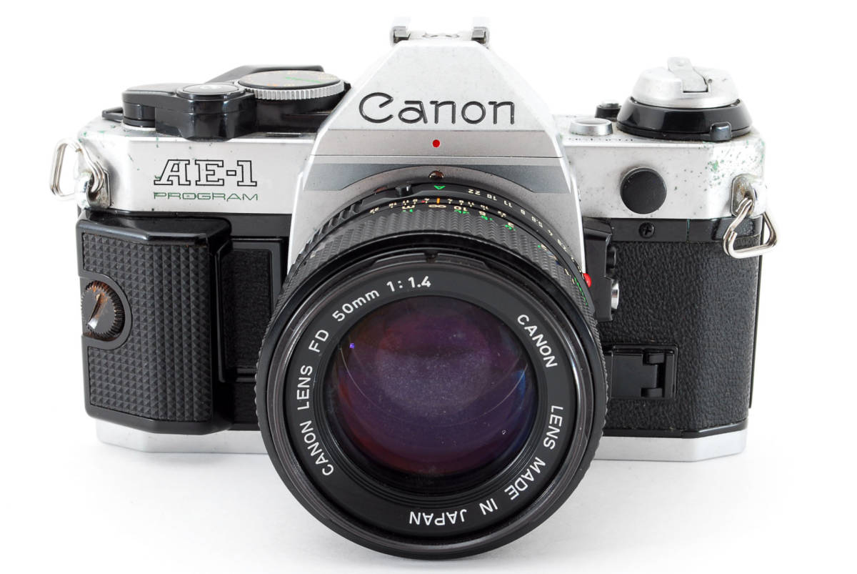 ☆大特価☆CANON キヤノン AE-1 PROGRAM + New FD 50mm F1.4 #5881