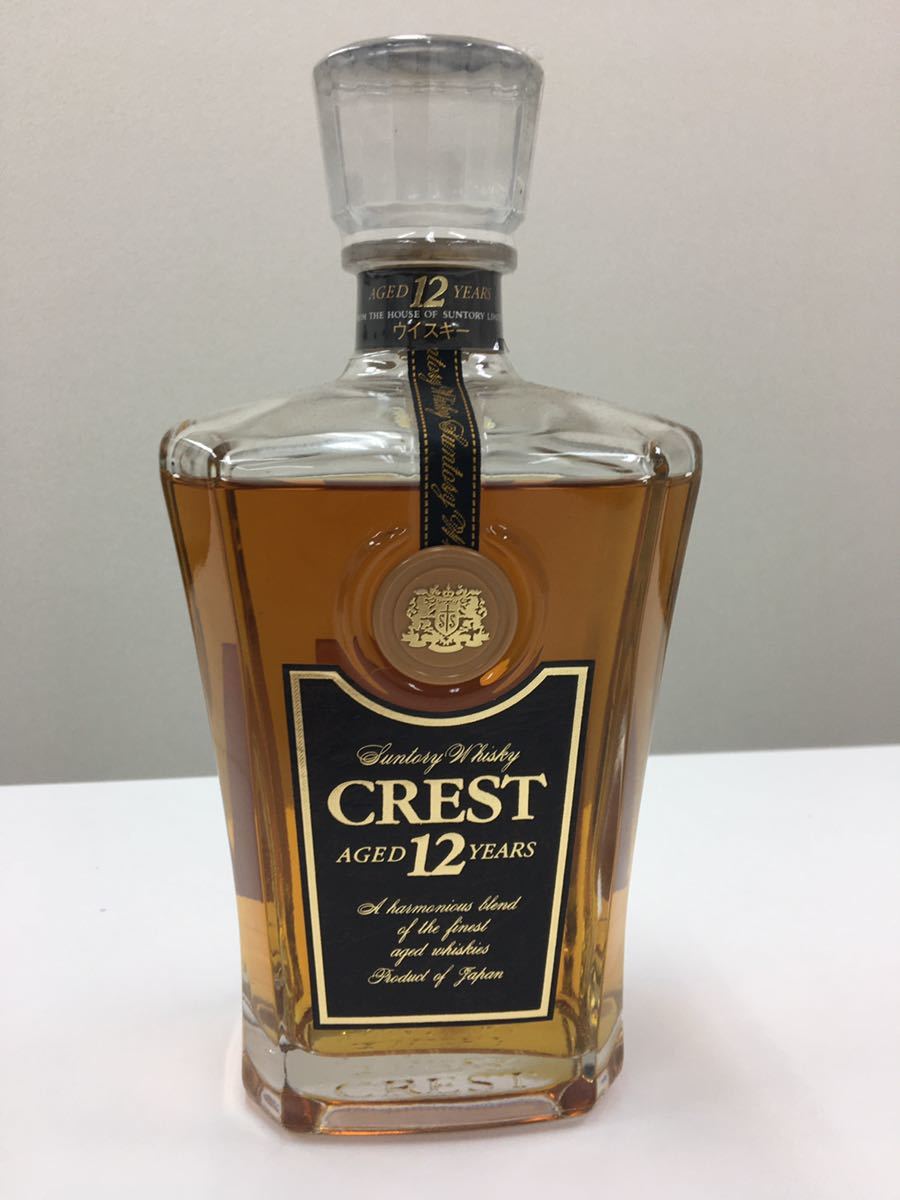 クレスト12年ウイスキー　古酒 12年 クレスト サントリー CREST SUNTORY ウイスキー 0 WHISKY