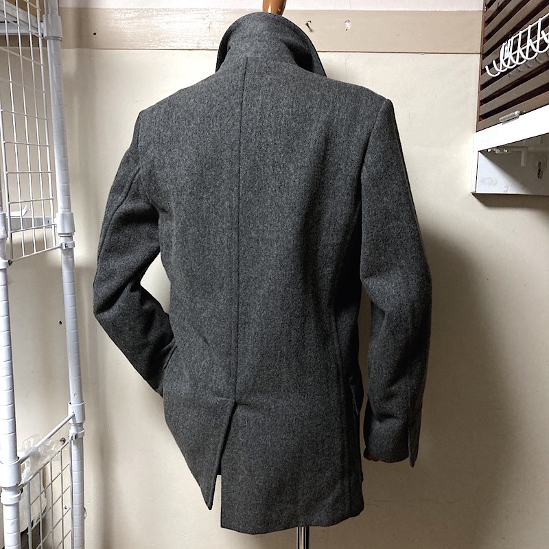 75yj 上 Paulsmith ポールスミス メンズ Pコート ピーコート 検 ビジネス コート ジャケット ブルゾン ダウン セーター レザー Mサイズ 売買されたオークション情報 Yahooの商品情報をアーカイブ公開 オークファン Aucfan Com