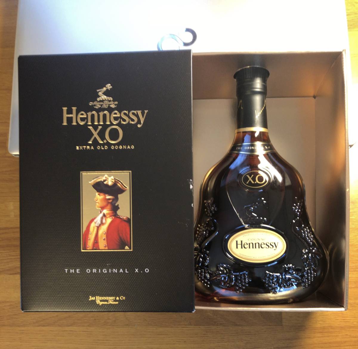 古酒 並行 Hennessy ヘネシー XO 黒キャップ 箱付き 6点セット 古酒