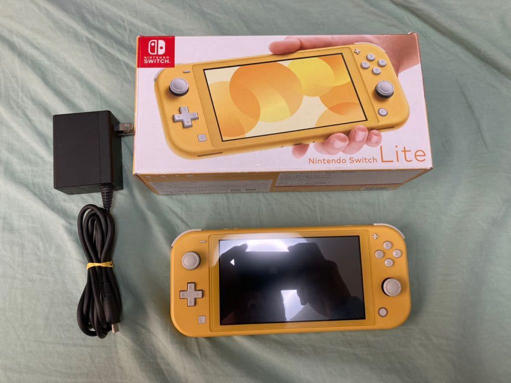 Nintendo switch Lite ライト イエロー 本体＋ACアダプタ