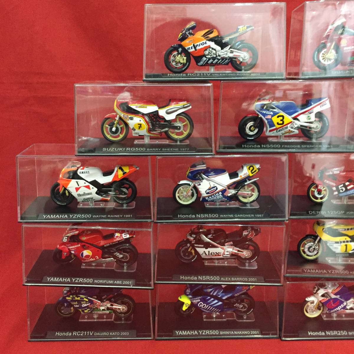 ディアゴスティーニ チャンピオンバイクコレクション 15台セット