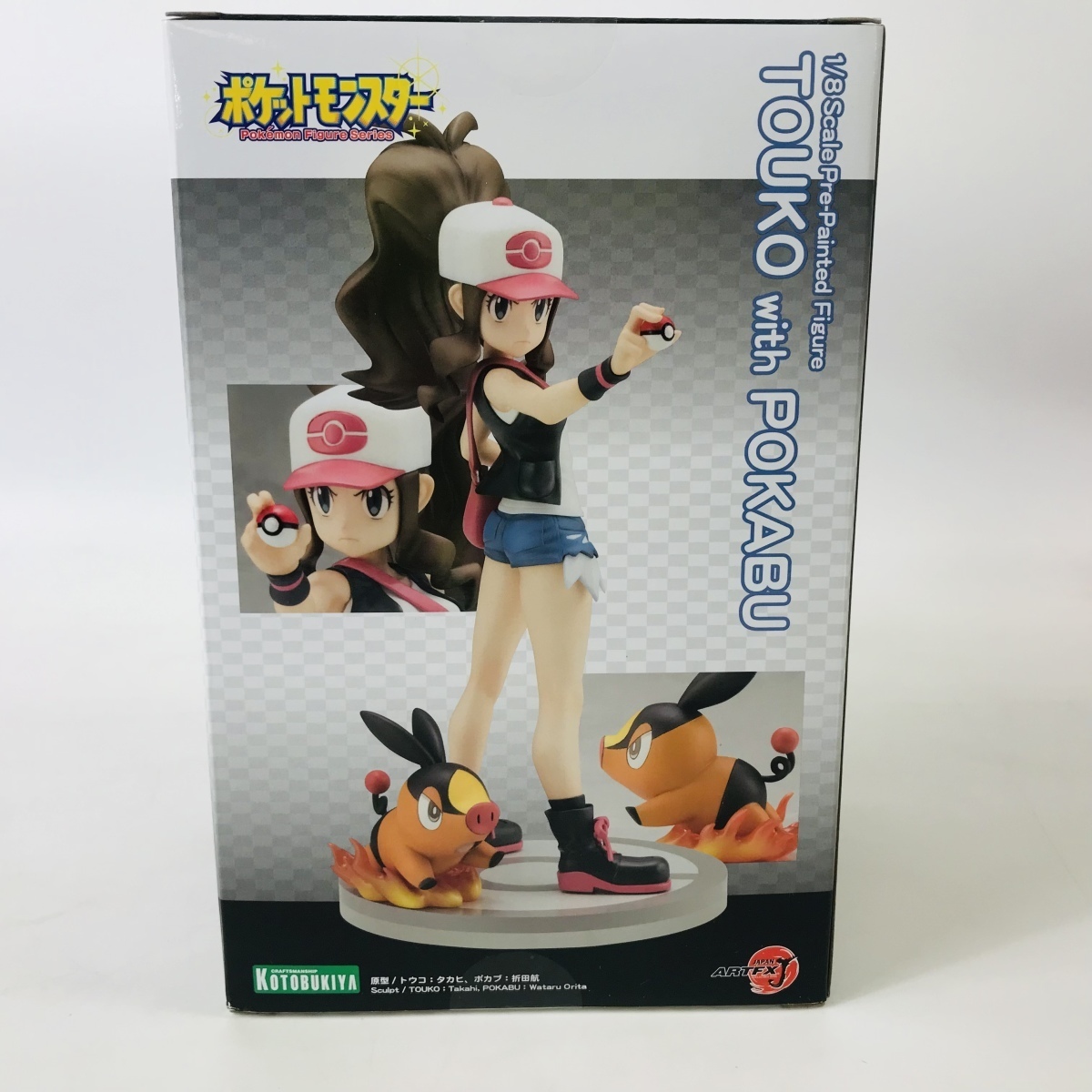 新品未開封 コトブキヤ ポケットモンスター ポケモン 1/8 トウコ with 