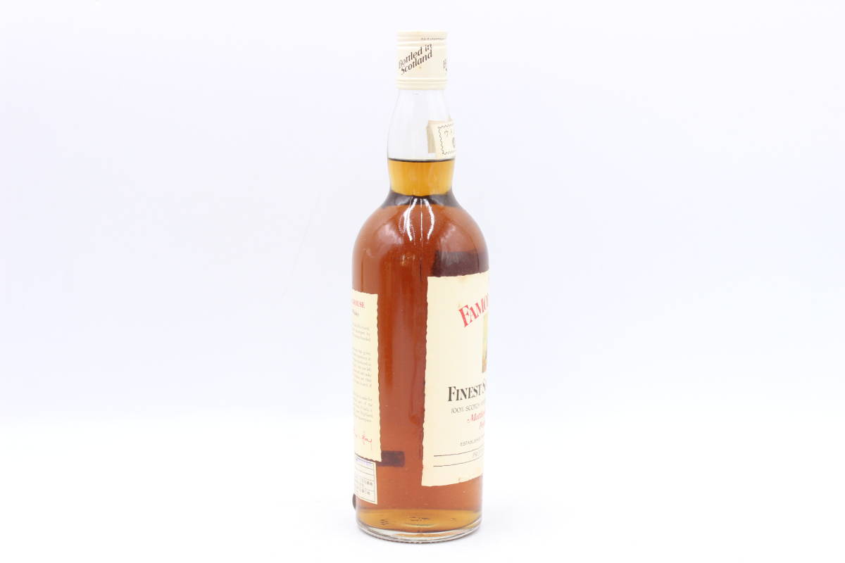 ☆ 【送料無料】【1円～】【未開栓】 THE FAMOUS GROUSE/ザ フェイマス 