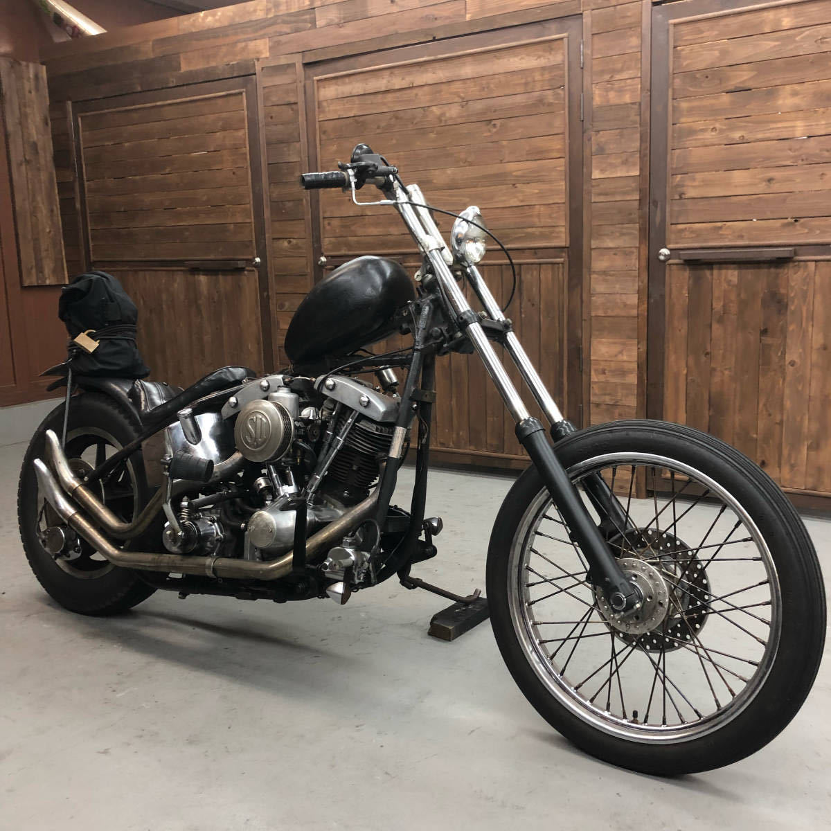 HARLEY DAVIDSON ショベルヘッド 車体 公認リジット 腰上OH チョッパー 