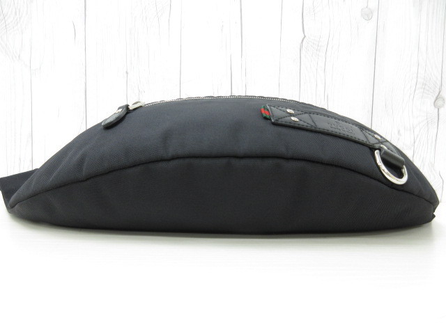 美品 GUCCI グッチ ボディバッグ ウエストポーチ バッグ キャンバス