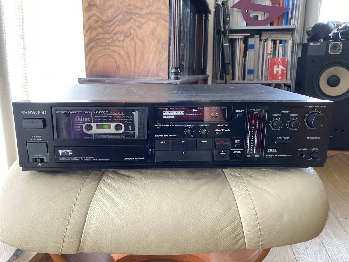 □□□ケンウッド カセットデッキ KX-880D□□□ KENWOOD 【公式通販】