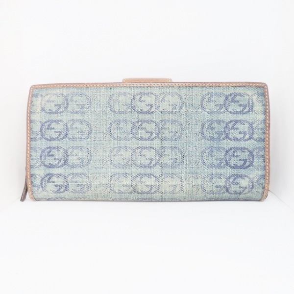 グッチ GUCCI 長財布 154256 アビー,インターロッキングG デニム