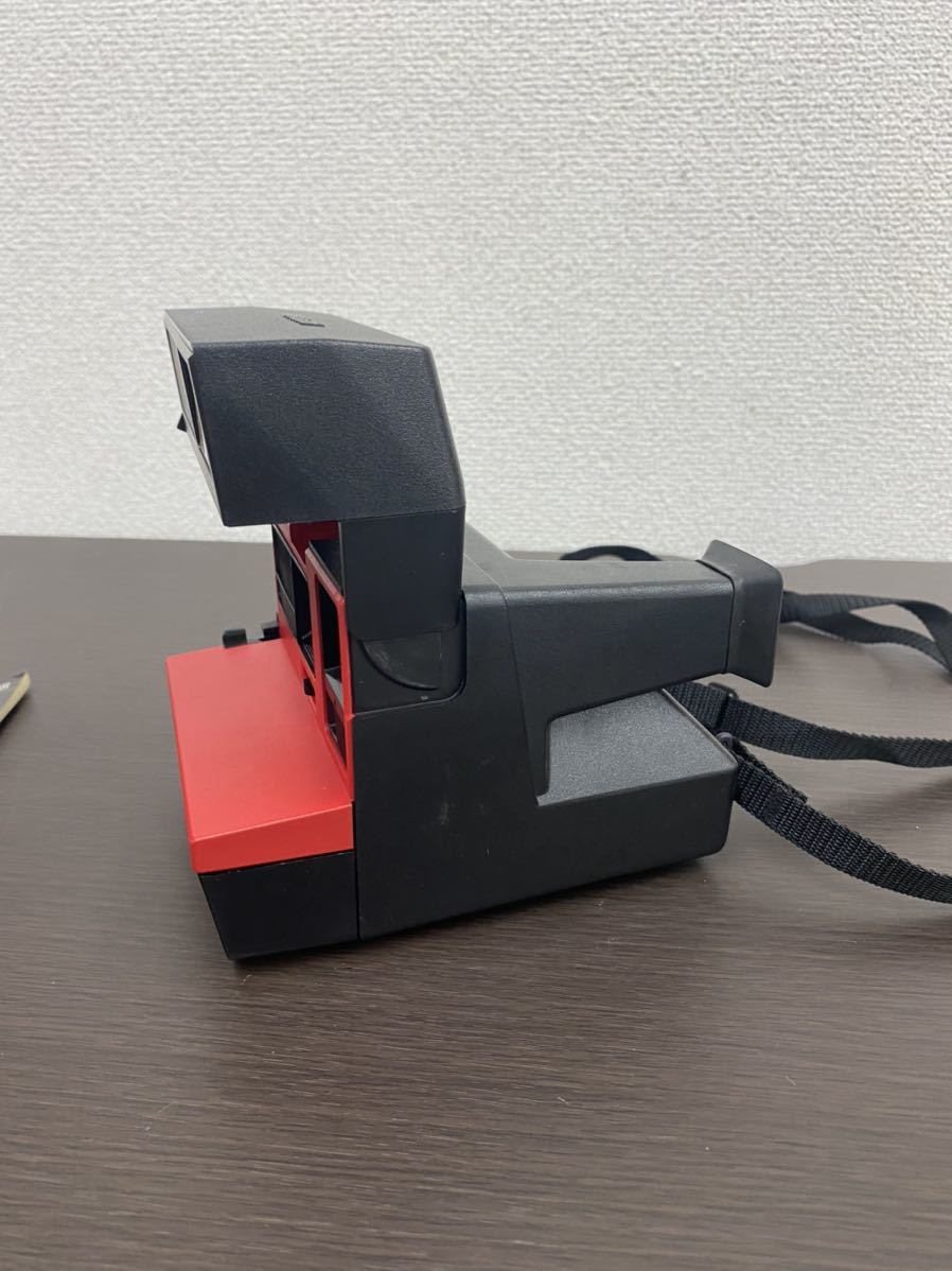 希少 Polaroid ポラロイドカメラ Sun 635 SE 赤 レッド 希少カラー