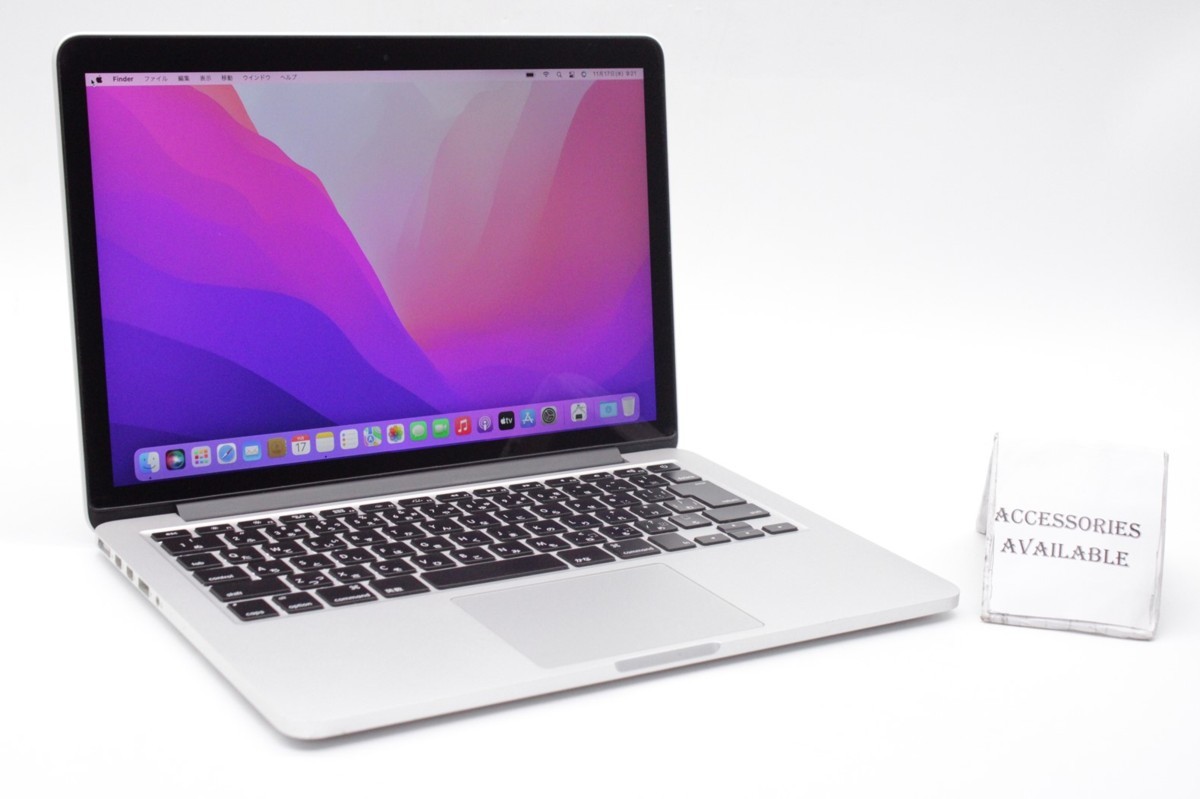 人気！解像度高！】Apple/MacBookProA1502(Retina.13-inch，Early2015