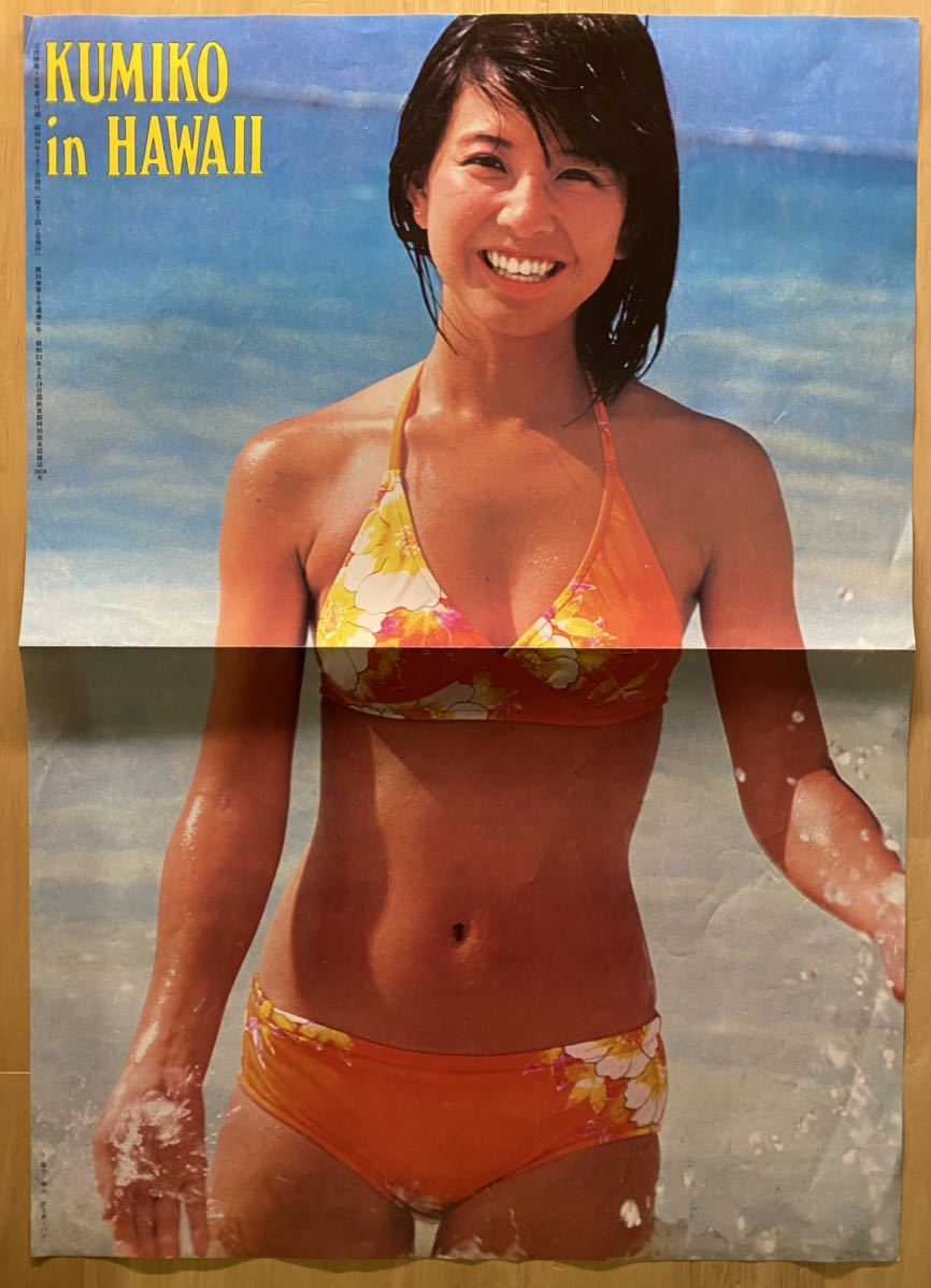 大場久美子 榊原郁恵 水着ビキニ 近代映画4月号第3付録 昭和54年 あ行 売買されたオークション情報 Yahooの商品情報をアーカイブ公開 オークファン Aucfan Com