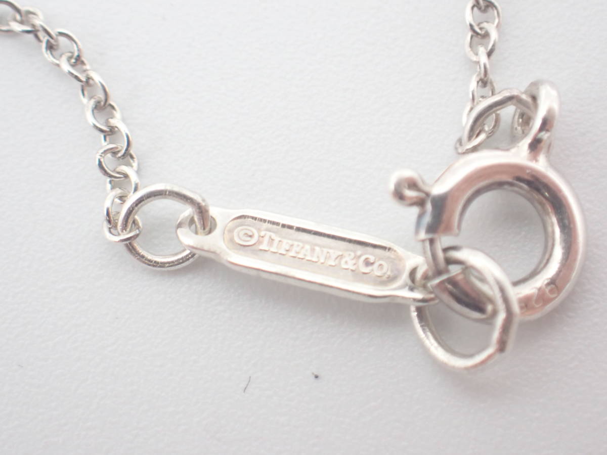 正規品，品質保証】 TIFFANY&Co. ティファニー リボン ネックレス 925 