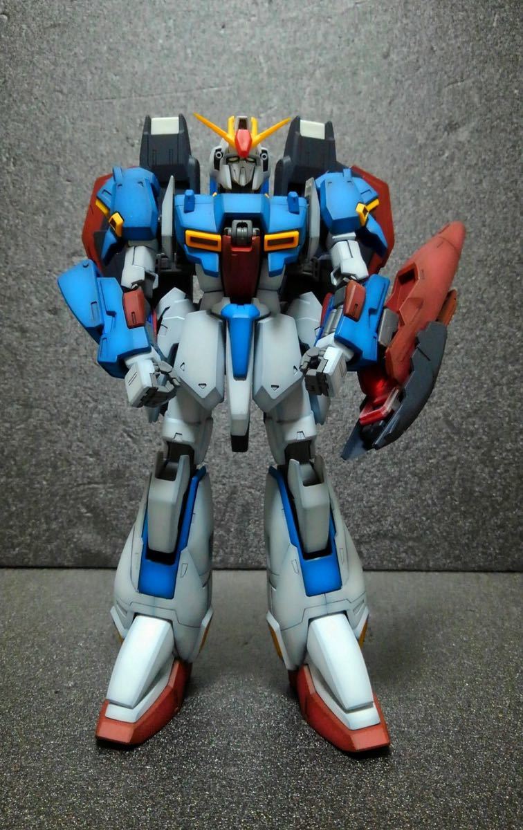 Mg 1 100 Msz 006 ゼータガンダム Ver1 0 Zガンダム 全塗装完成品 完成品 売買されたオークション情報 Yahooの商品情報をアーカイブ公開 オークファン Aucfan Com