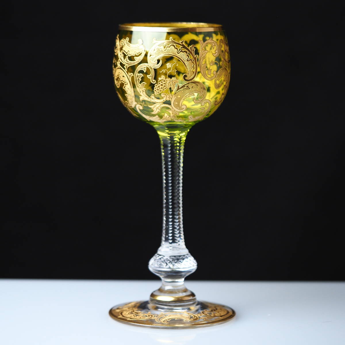 193R）マルティグラス 花瓶 ガラス 花瓶 ガラス Glass フリル 昭和