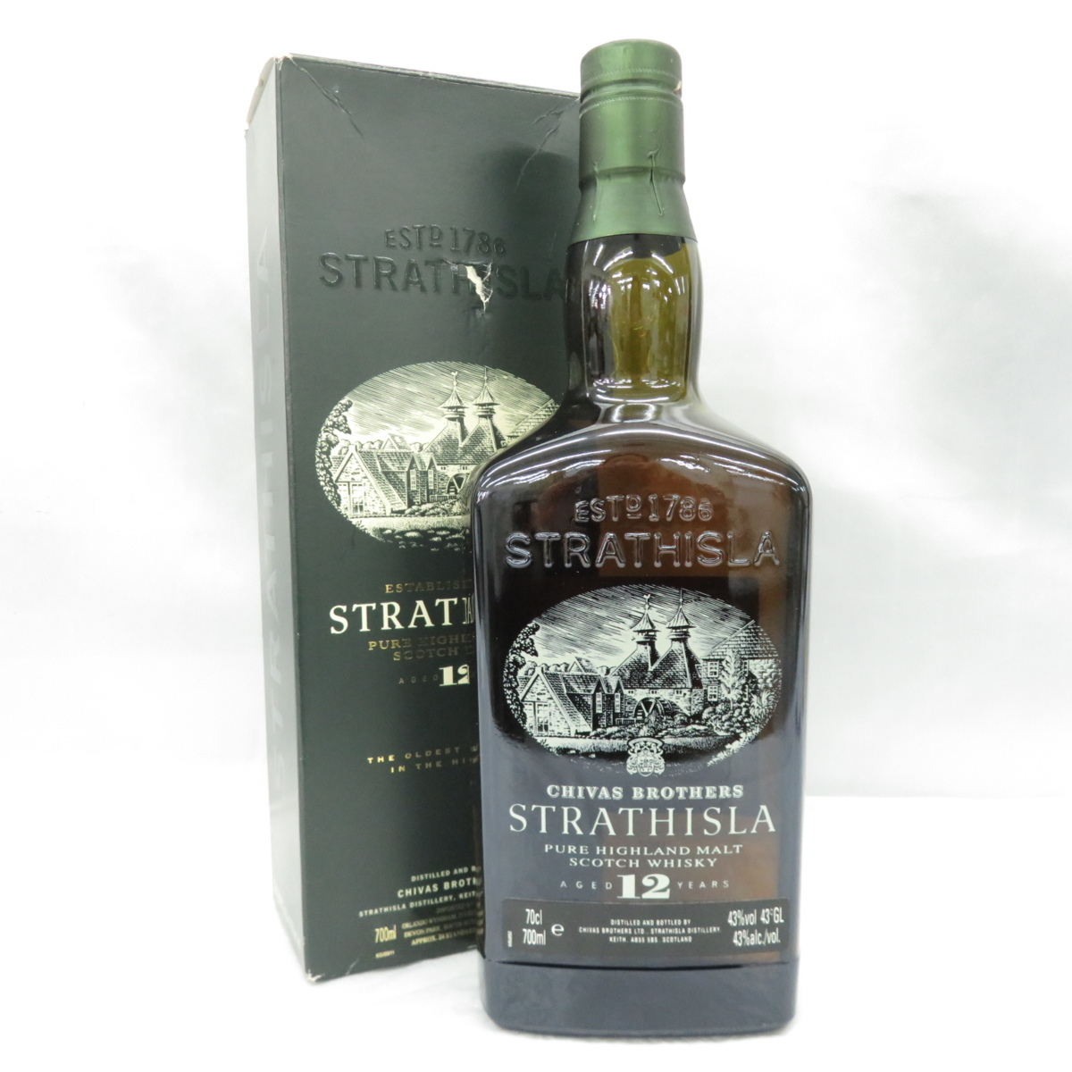 未開栓】STRATHISLA ストラスアイラ 12年 旧ボトル ウイスキー 700ml