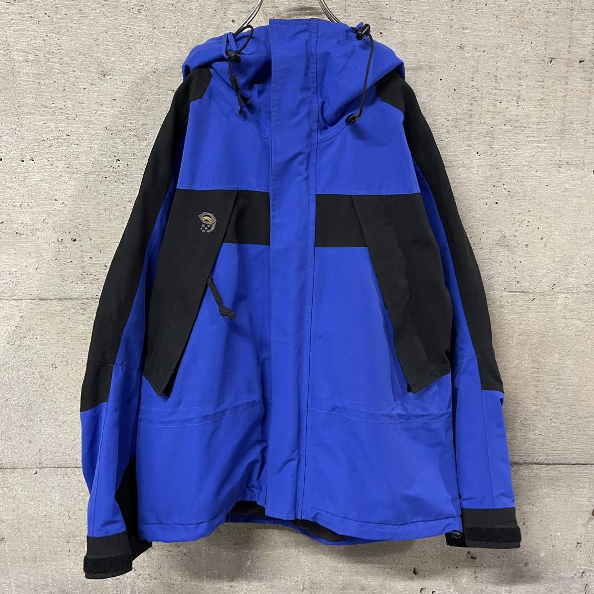 【値引き交渉OK！】Mountain Hardwear　マウンテンハードウェア　GORE-TEX　パラダイムジャケット　マウンテンパーカー　青　ブルー　Sサイズ　古着 MOUNTAIN HARDWEAR Gore-Tex Paradigm Jacket サイズS ブルー