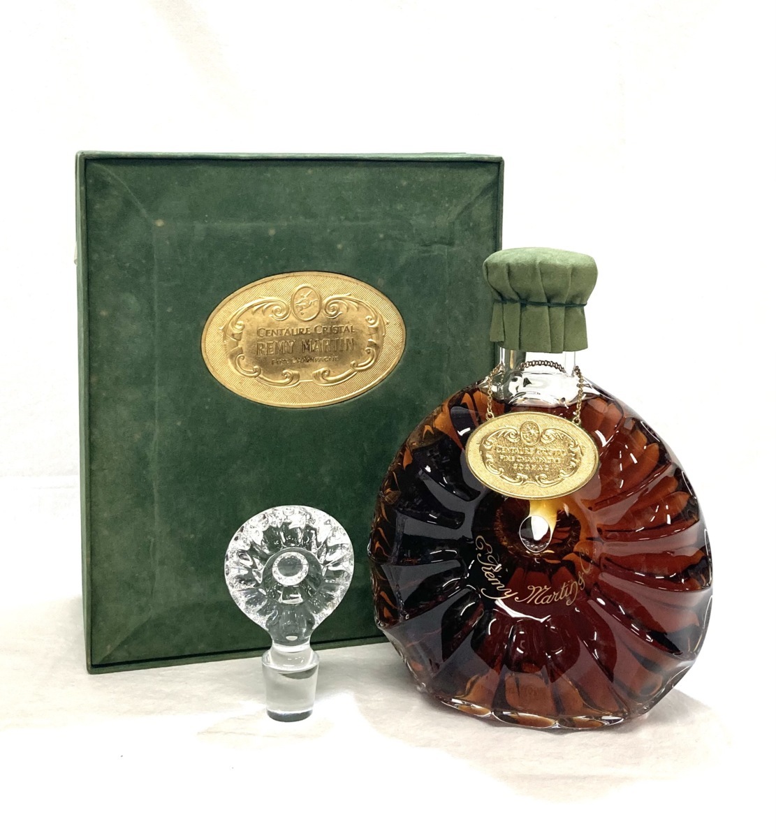 レミーマルタン/REMY MARTIN セントークリスタル バカラ クリスタルボトル 700ml 箱・替え栓付き コニャック《未開栓・送料無料》HA0282
