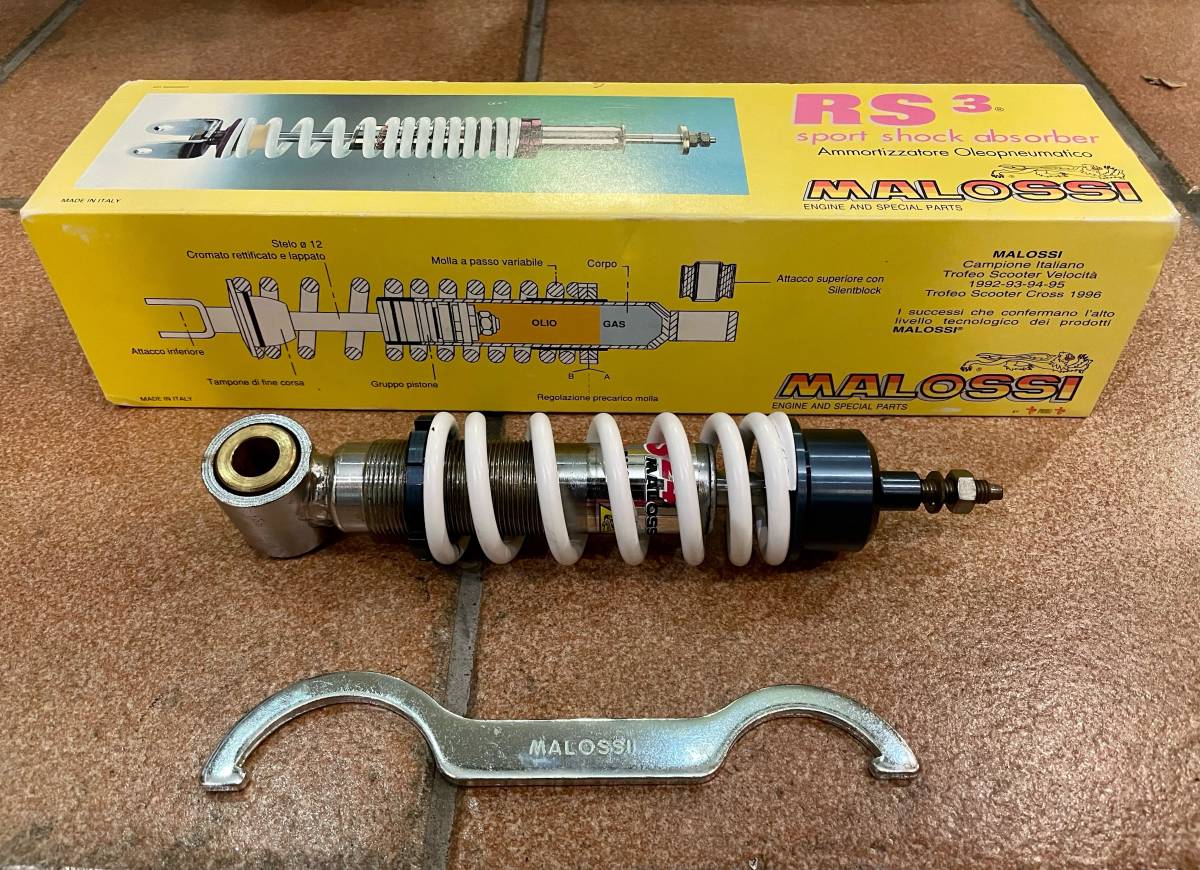 良品！ベスパ50S、100、ET3用フロントサスペンション＜MALOSSI製＞中古
