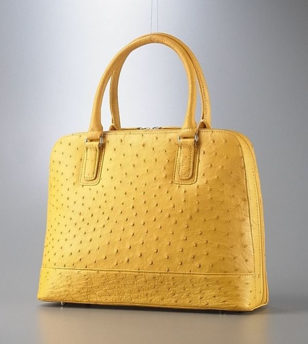 GJ3210◇BAGFAN PRODUCE by SEKI*オーストリッチレザー/本ダチョウ革 